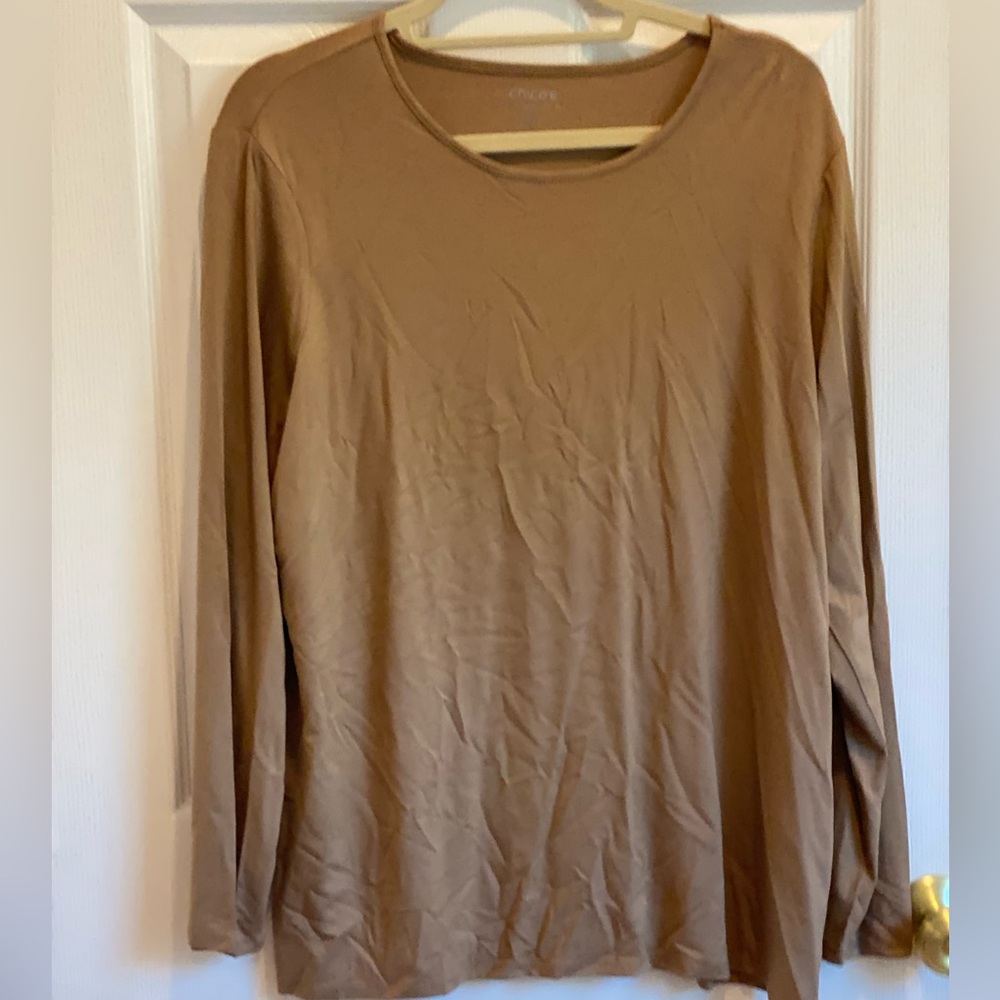 Chicos long sleeve tee